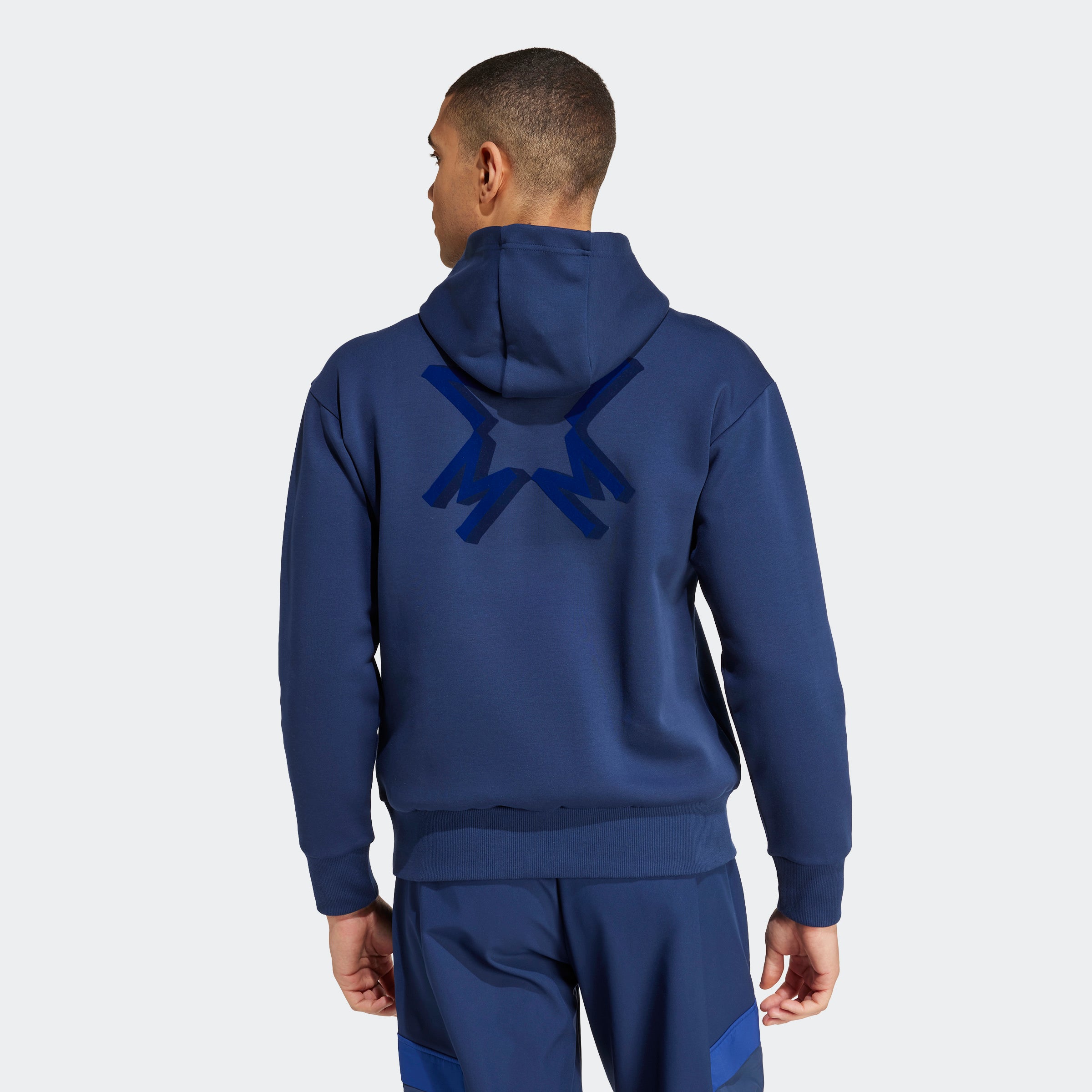 ADIDAS MANCHESTER UNITED SEASONAL DOUBLEKNIT HOODIE JACKET 24/25