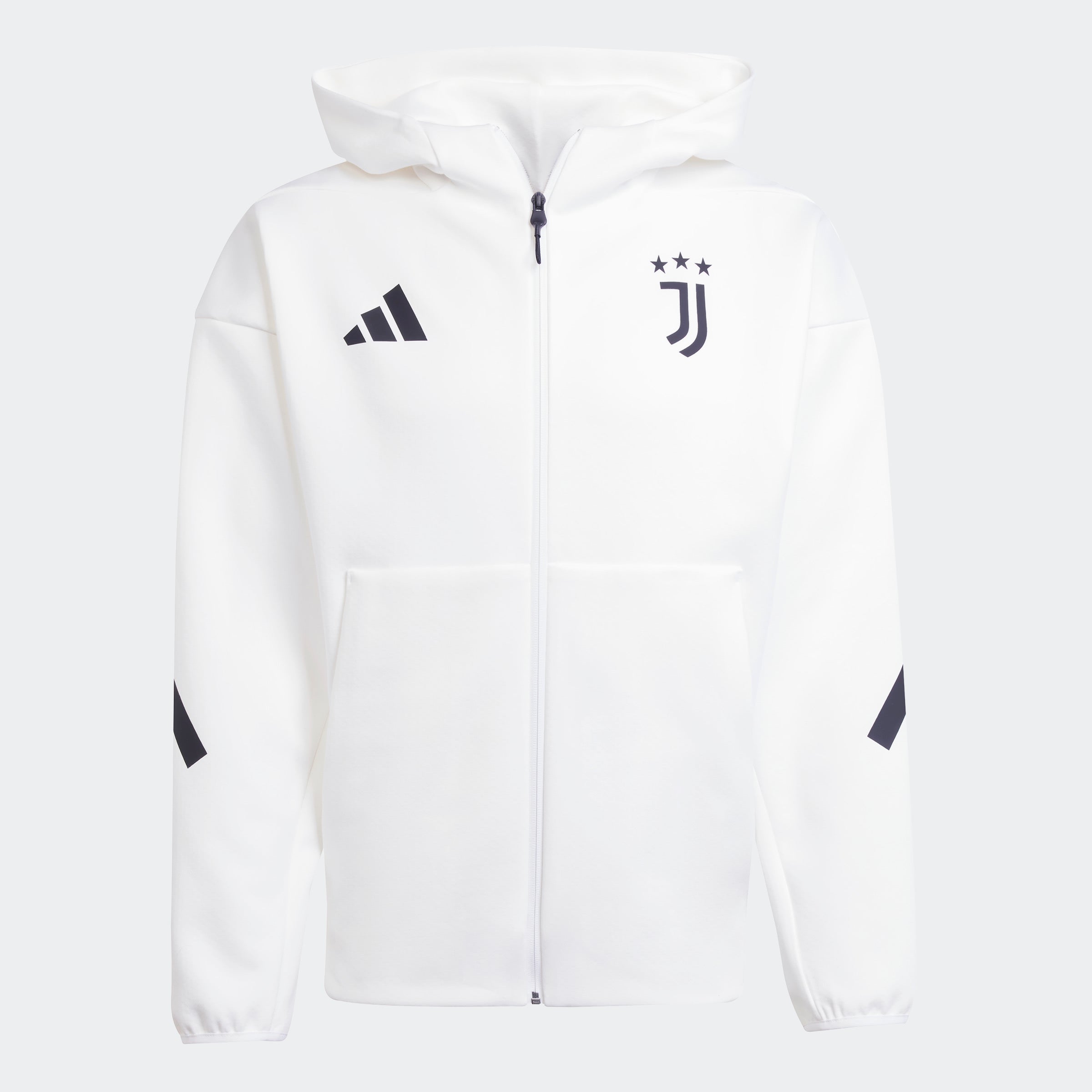epine é frill zip sweat blouson white Clothing - adidas Z.N.E. Full-Zip Hoodie - White | adidas South Africa