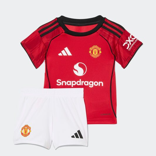 ADIDAS MANCHESTER UNITED 25/26 HOME REPLICA SET KIDS