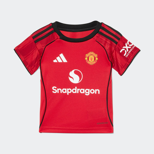ADIDAS MANCHESTER UNITED 25/26 HOME REPLICA SET KIDS