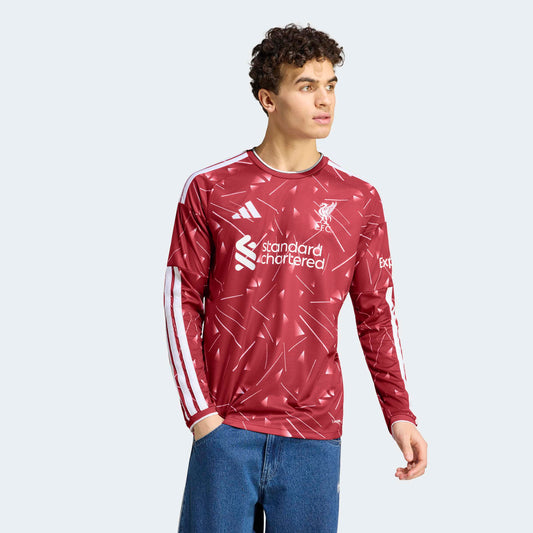 ADIDAS LIVERPOOL FC 26/27 HOME LONG SLEEVE REPLICA JERSEY MENS