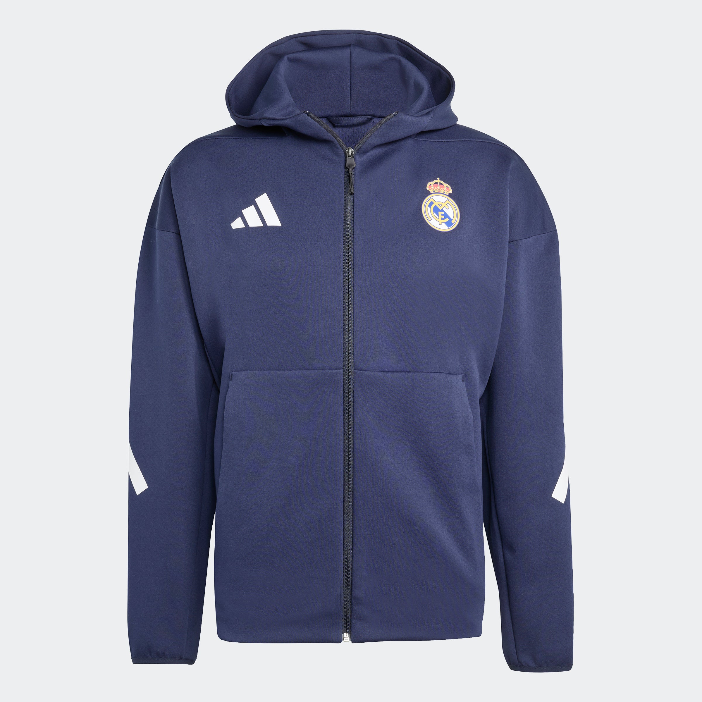 ADIDAS REAL MADRID ANTHEM HOODIE JACKET 25/26 MENS – Poobie Naidoo's