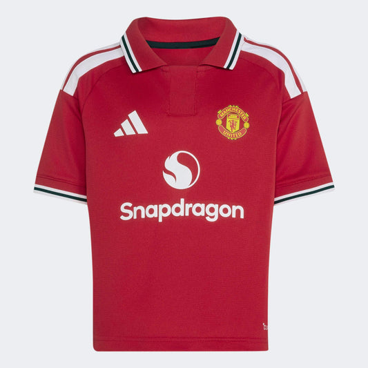 ADIDAS MANCHESTER UNITED FC 26/27 HOME MINI SET JUNIOR