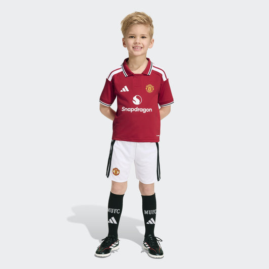 ADIDAS MANCHESTER UNITED FC 26/27 HOME MINI SET JUNIOR