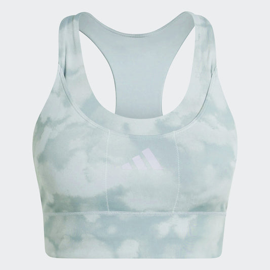 ADIDAS ADI365 POCKET GRAPHIC MEDIUM SUPPORT BRA LADIES