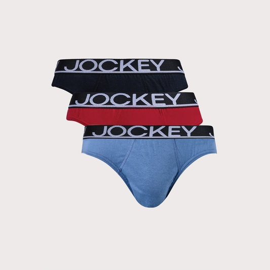 JOCKEY 3 PACK BRIEF UNDERWEAR MENS