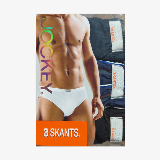 JOCKEY 3 PACK PRINT SKANTS UNDERWEAR MENS