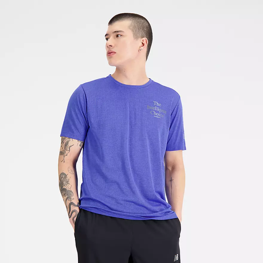 NEW BALANCE GRAPHIC IMPACT SHORT SLEEVE TEE MENS