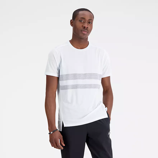 NEW BALANCE GRAPHIC ACCELERATE SHORT SLEEVE TEE MENS