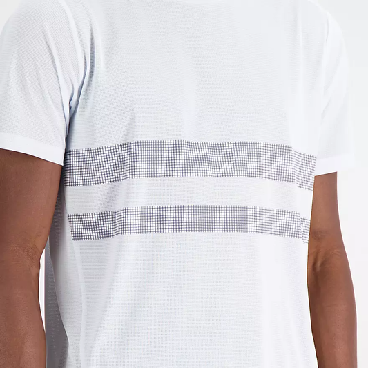 NEW BALANCE GRAPHIC ACCELERATE SHORT SLEEVE TEE MENS