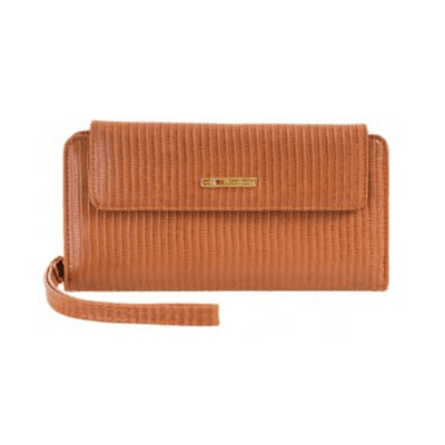 BOSSI PRINTED LARGE WITH STRAP WALLET