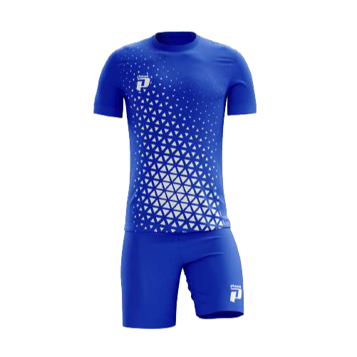 PRIMO OBLIVION SUBLIMATED 24 FULL SOCCER KIT ROYAL / WHITE