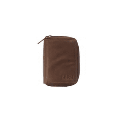 BOSSI SOFTY LEATHER ZIPPER WALLET