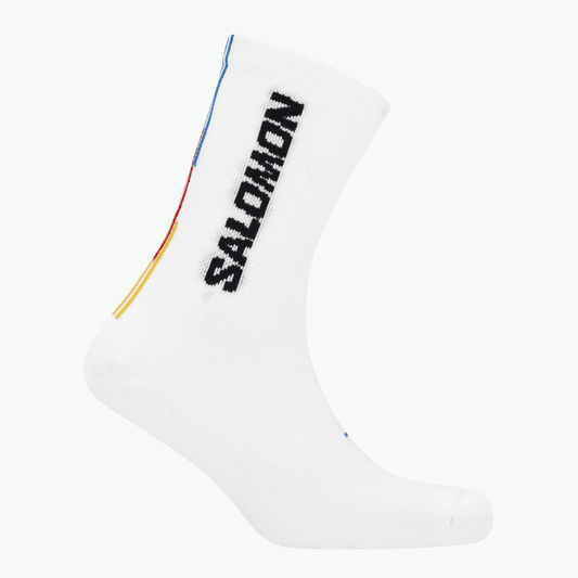 SALOMON PULSE RACE FLAG CREW SOCK