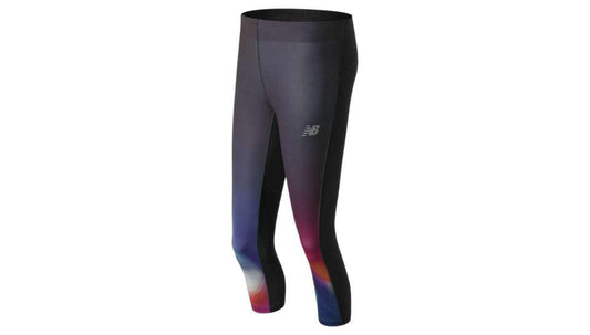 NEW BALANCE IMPACT PREMIUM PRINTED CAPRI TIGHT LADIES