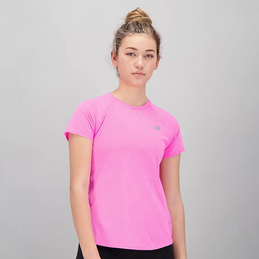 NEW BALANCE IMPACT RUN SHORT SLEEVE TEE LADIES