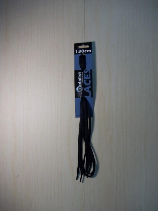 MEDALIST OVAL LACES BLACK
