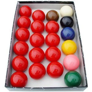 MEDALIST SNOOKER BALL SET 2 1/16