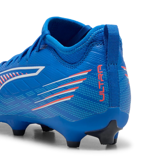 PUMA ULTRA 6 Match FG/AG Junior Soccer Cleats - Ultra Blue, back/heel view