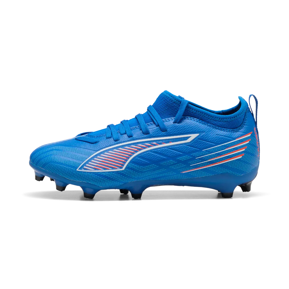 PUMA ULTRA 6 Match FG/AG Junior Soccer Cleats - Ultra Blue, side view