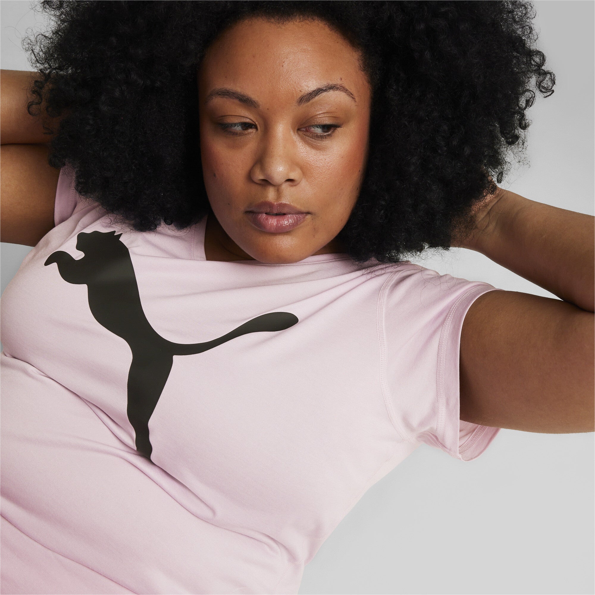 PUMA TRAIN FAVORITE HEATHER SHORT SLEEVE TEE LADIES – Poobie Naidoo's