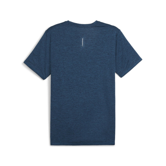 PUMA RUN FAVORITE HEATHER SHORT SLEEVE TEE MENS