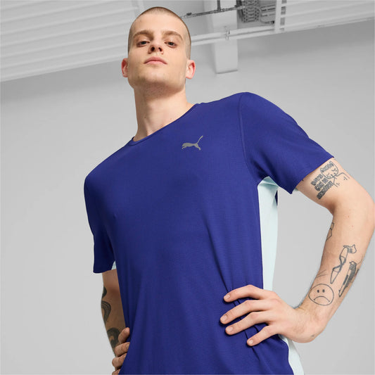 PUMA RUN FAVORITE VELOCITY SHORT SLEEVE TEE MENS