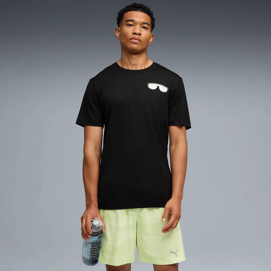 PUMA RUN NITRO GRAPHIC SHORT SLEEVE TEE MENS