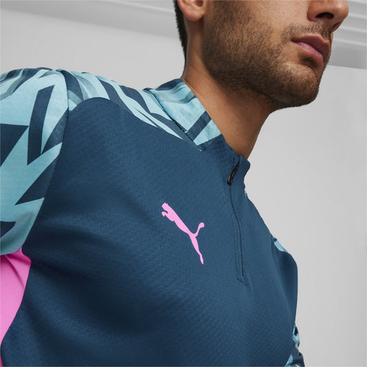 PUMA INDIVIDUALFINAL QUARTER-ZIP FOOTBALL TOP MENS
