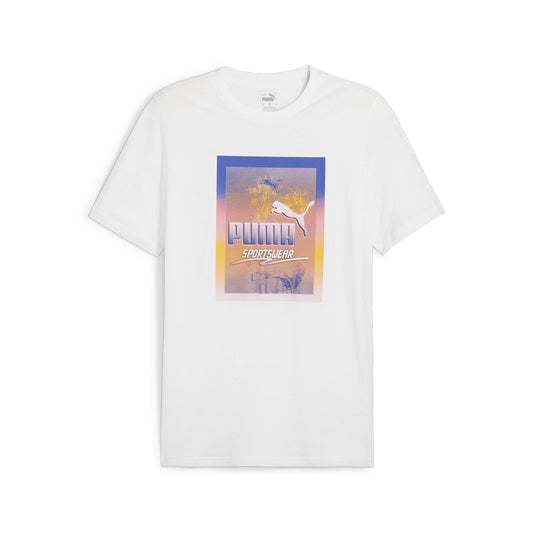 PUMA GRAPHICS PHOTOPRINT SHORT SLEEVE TEE MENS