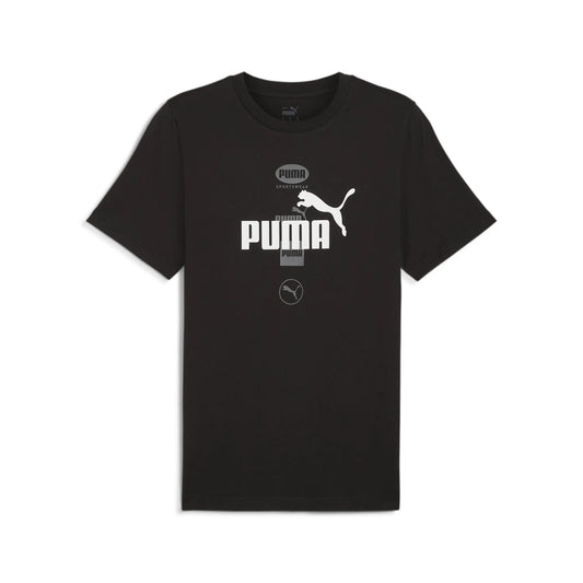 PUMA POWER GRAPHIC SHORT SLEEVE TEE MENS