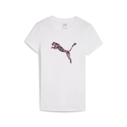 PUMA GRAPHIC CAT SHORT SLEEVE TEE LADIES